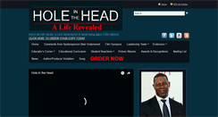 Desktop Screenshot of holeinthehead.com